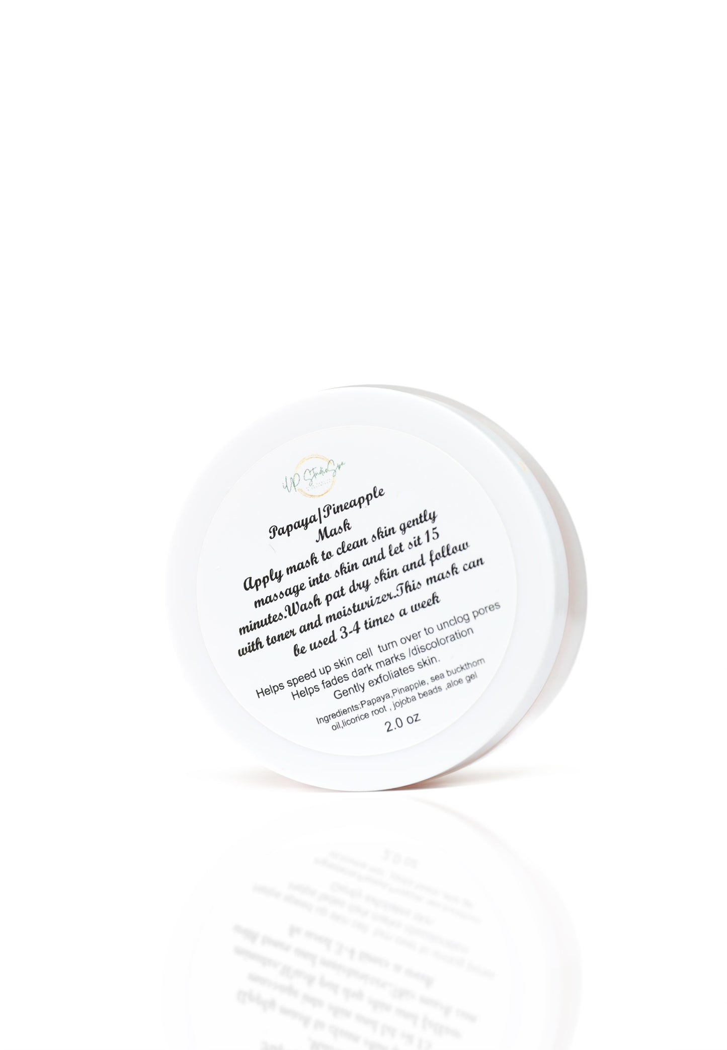 Papaya /Pineapple enzyme mask skincare
